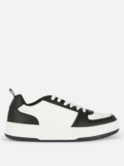Baskets|Primark Baskets Basses De Sport Noir/Blanc