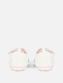 Baskets|Primark Baskets Basses Florales Blanc