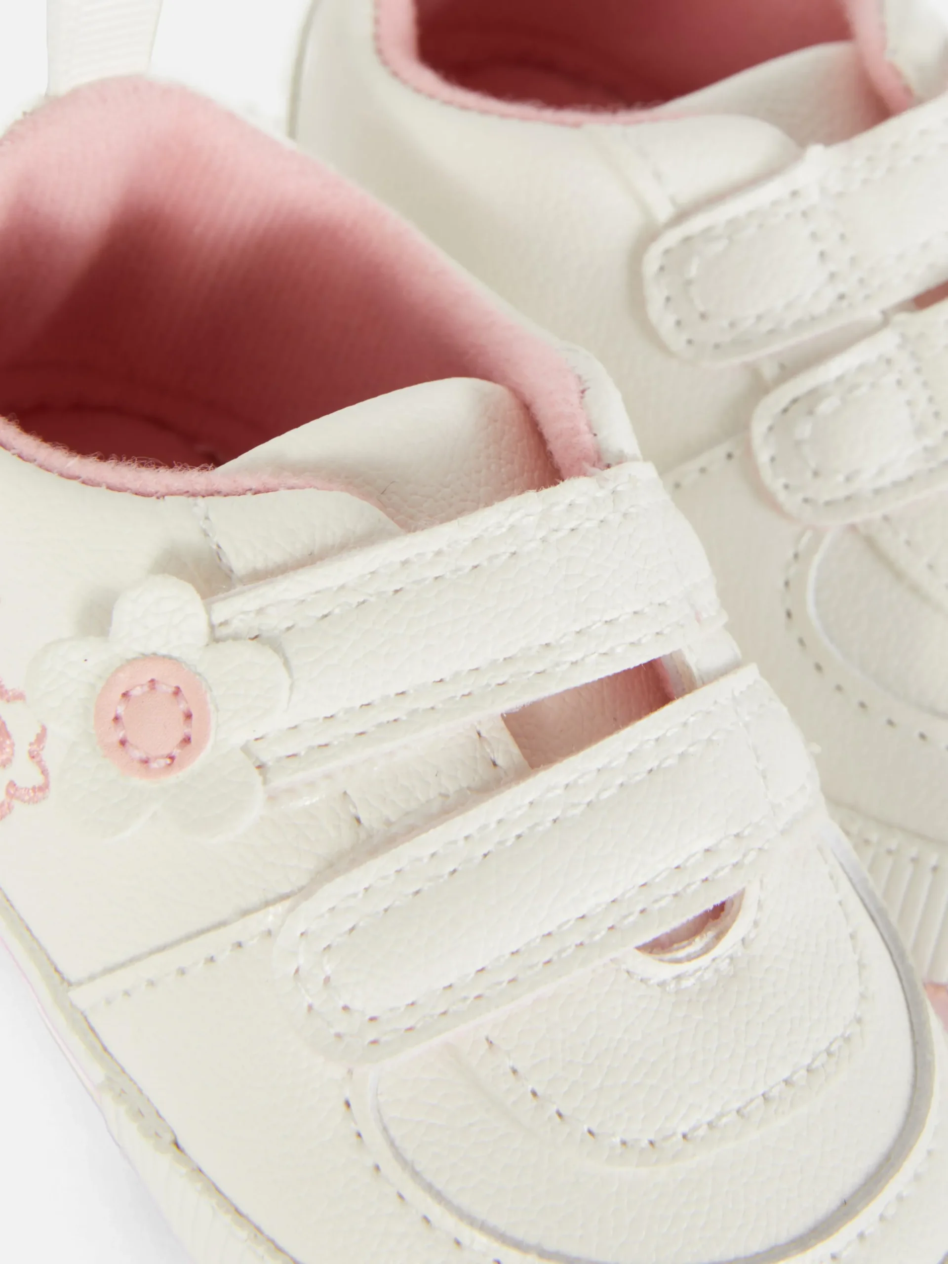 Baskets|Primark Baskets Basses Florales Blanc
