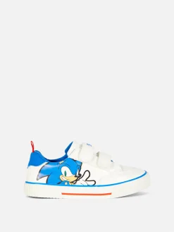 Baskets|Primark Baskets Basses Sonic Le Hérisson Blanc