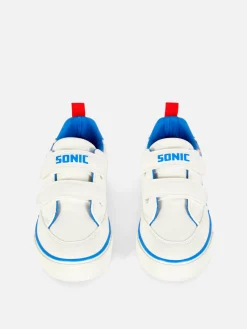 Baskets|Primark Baskets Basses Sonic Le Hérisson Blanc
