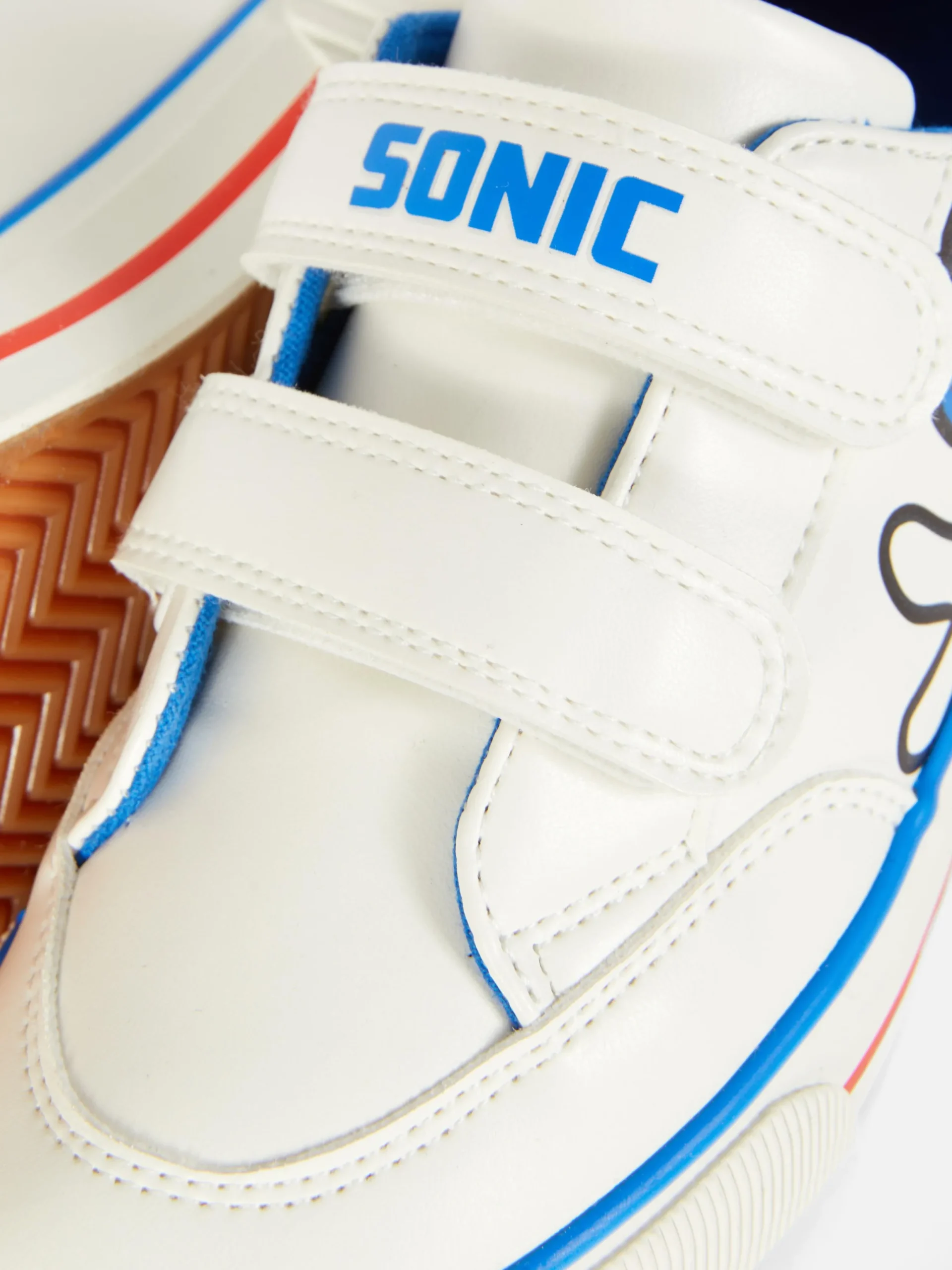 Baskets|Primark Baskets Basses Sonic Le Hérisson Blanc