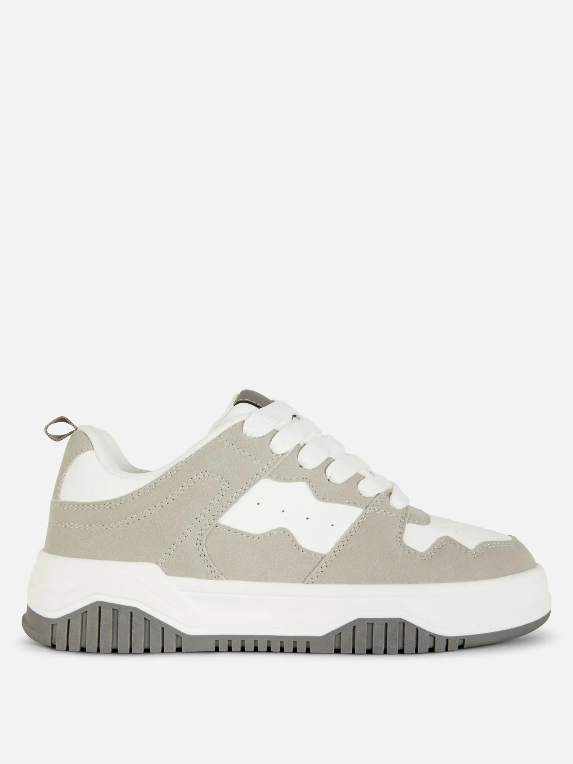 Baskets|Primark Baskets Basses Style Skater Gris