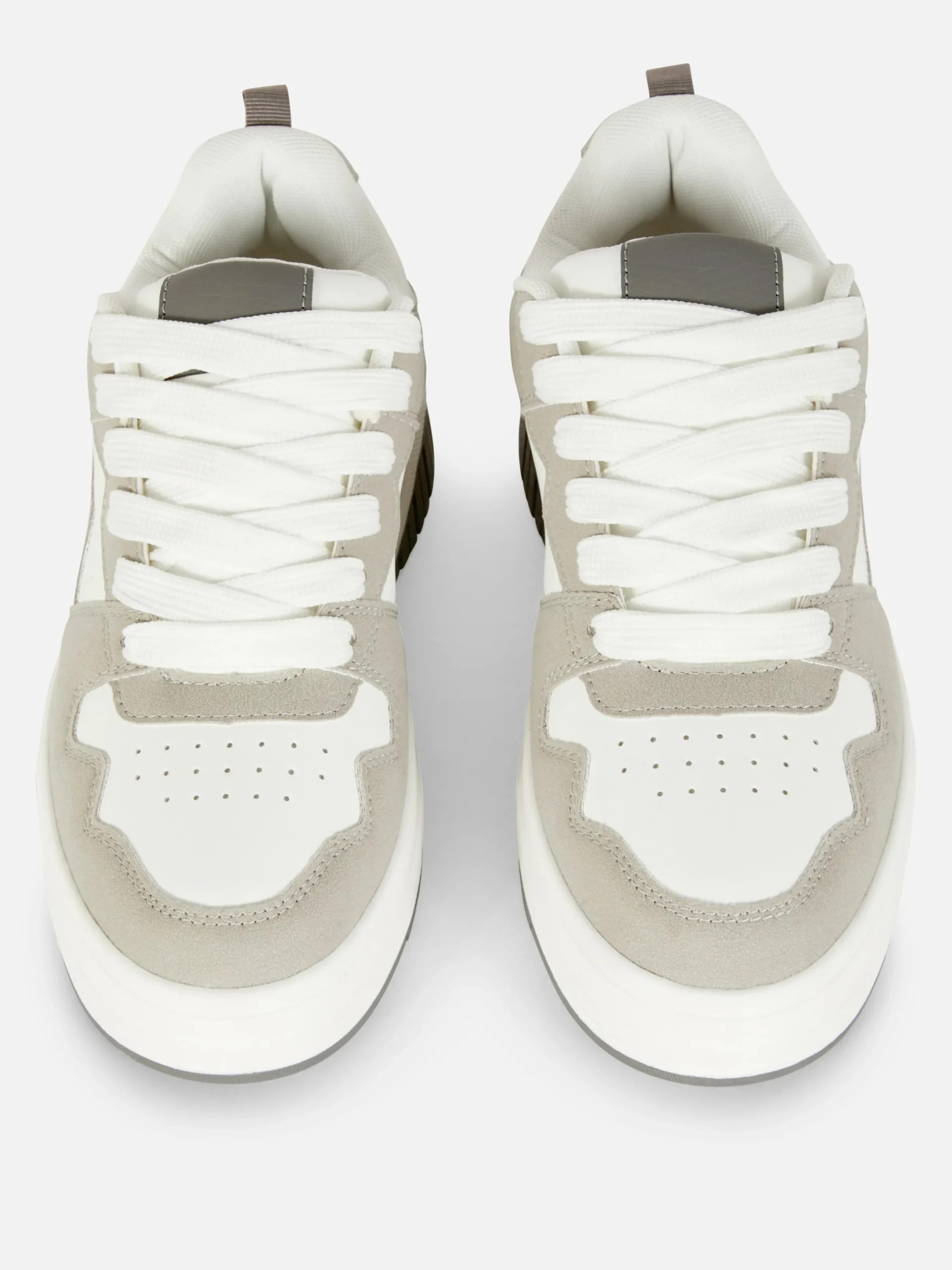 Baskets|Primark Baskets Basses Style Skater Gris