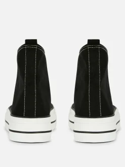 Baskets|Primark Baskets Classiques En Toile Noir