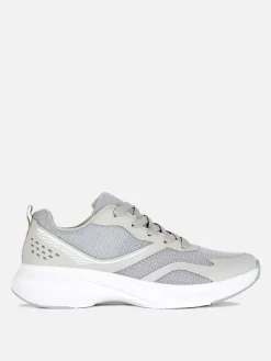 Baskets|Primark Baskets De Sport à Lacets Gris