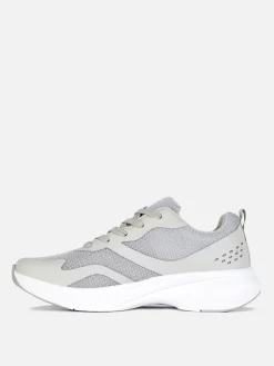 Baskets|Primark Baskets De Sport à Lacets Gris