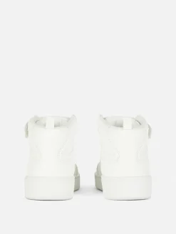 Baskets|Primark Baskets Montantes à Breloques Arc-en-ciel Blanc