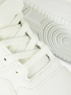 Baskets|Primark Baskets Montantes à Semelle épaisse Blanc