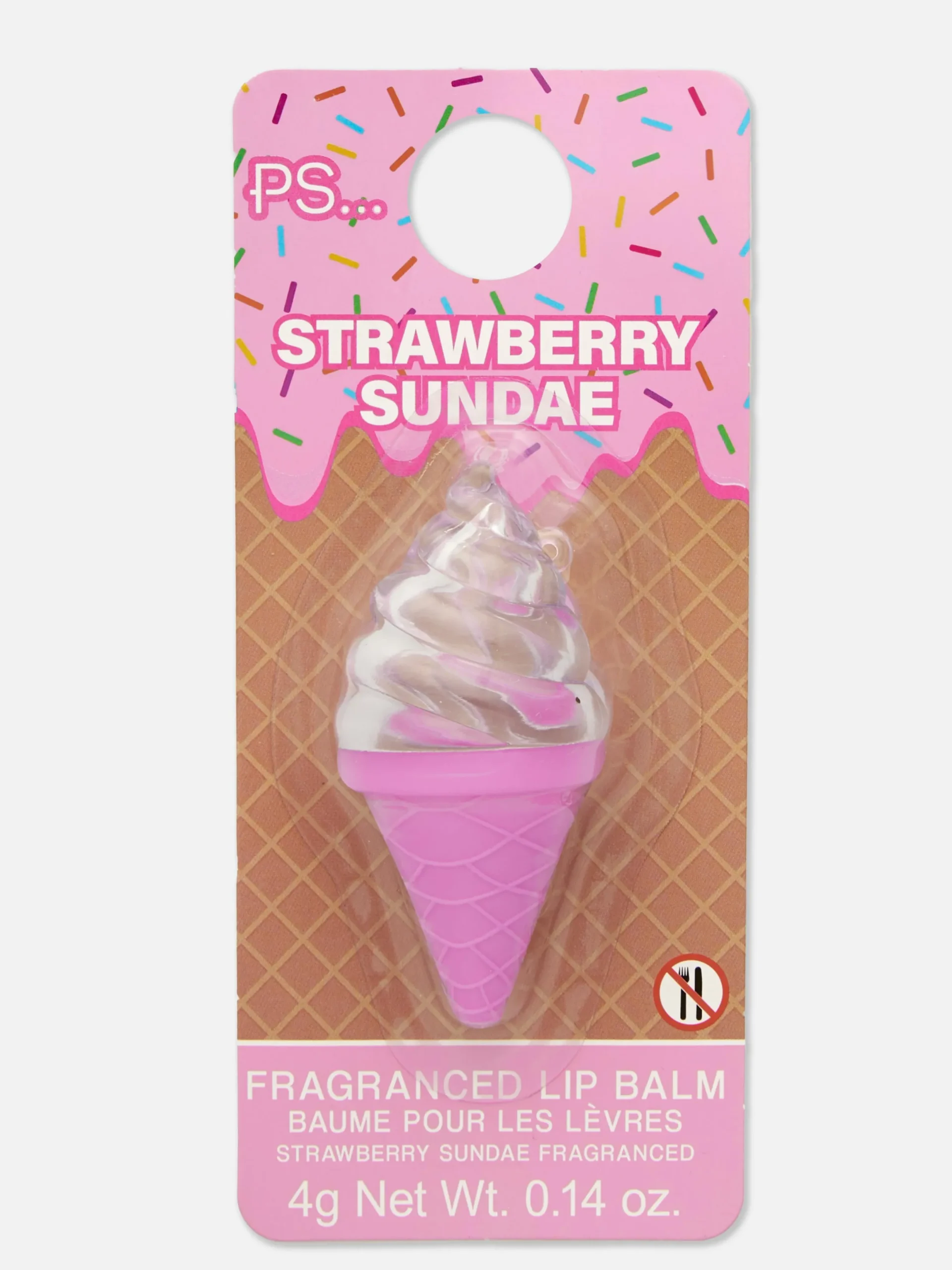 Baume À Lèvres Et Soins Des Lèvres|Primark Baume à Lèvres Sundae Fraise PS... Bleu
