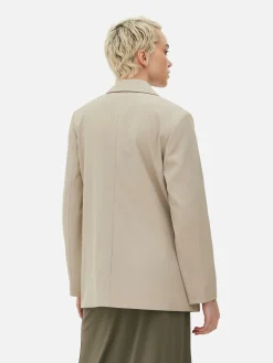 Blazers|Primark Blazer à Boutonnage Simple à Coordonner Grège