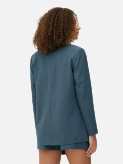 Blazers|Primark Blazer à Boutonnage Simple à Coordonner Bleu foncé