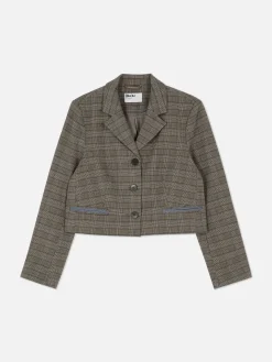 Blazers|Primark Blazer Court à Carreaux Rita Ora Multicolore