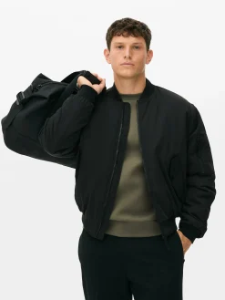 Manteaux Et Vestes|Primark Blouson Bomber Classique Noir
