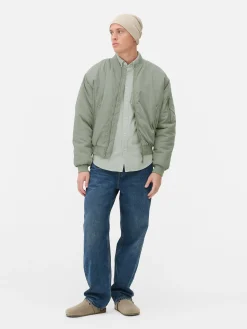 Manteaux Et Vestes|Primark Blouson Bomber Classique Kaki