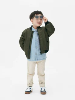 Manteaux Et Vestes|Primark Blouson Bomber Zippé Kaki