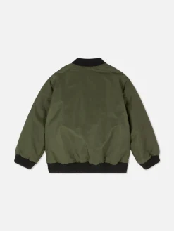 Manteaux Et Vestes|Primark Blouson Bomber Zippé Kaki