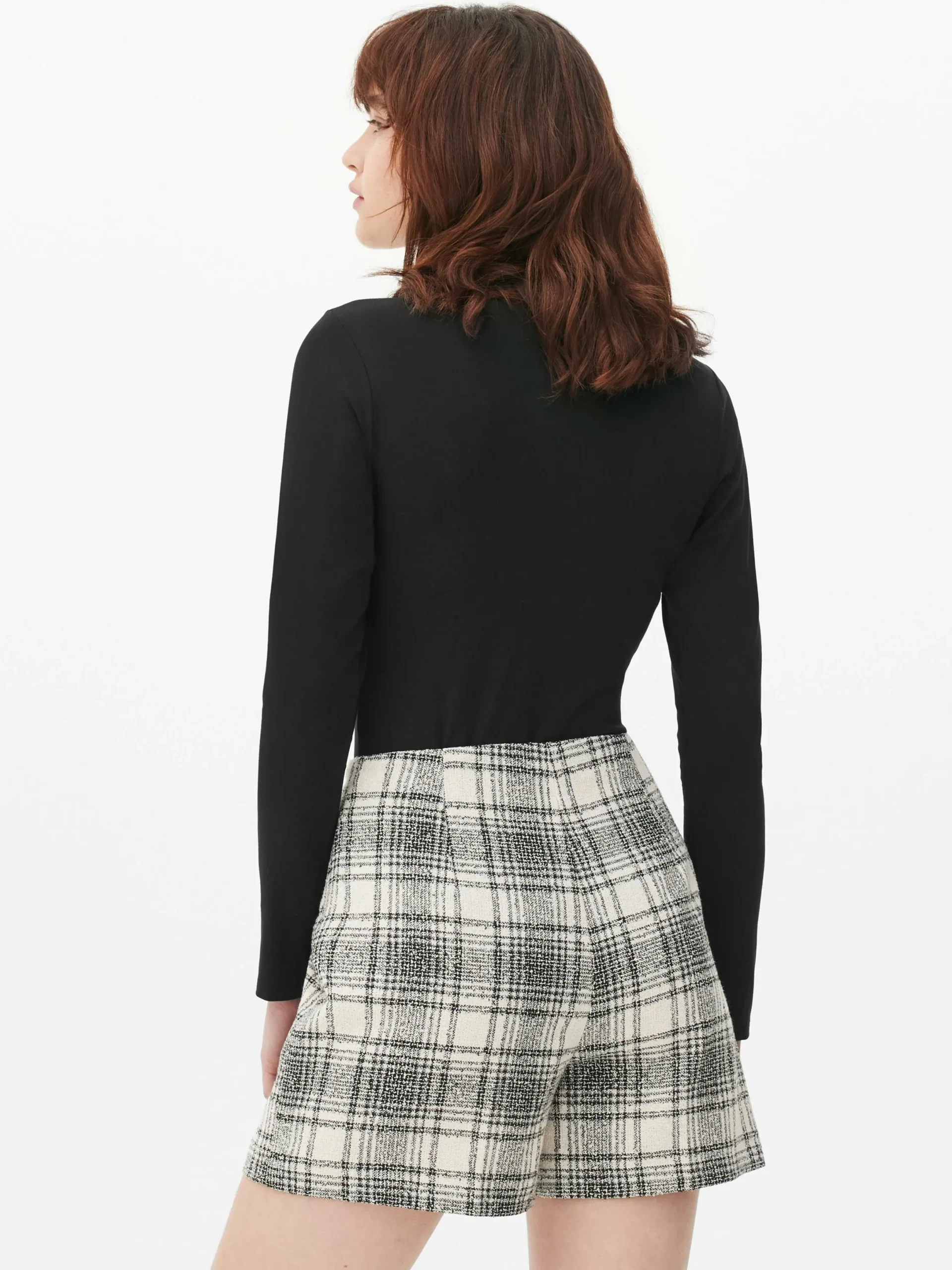 Hauts Et T-Shirts|Primark Body à Manches Longues Et Col Roulé Noir