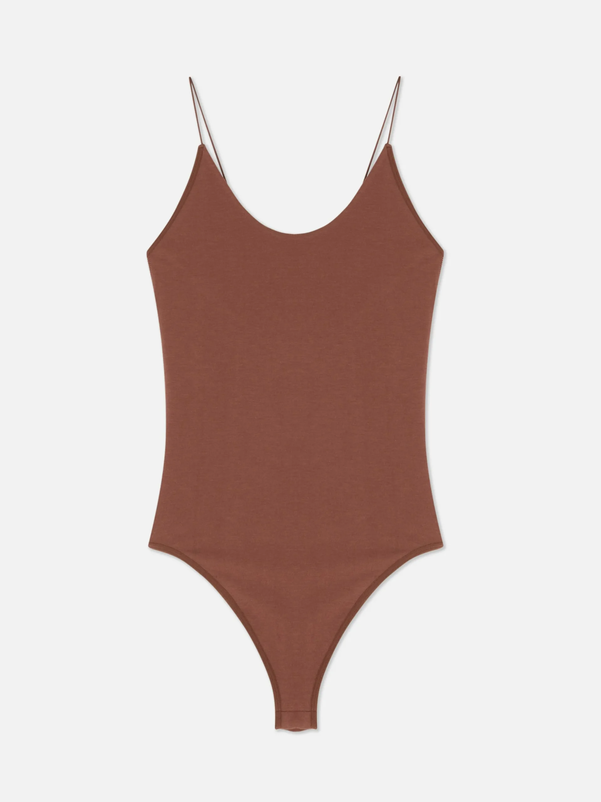 Hauts Et T-Shirts|Primark Body Ajusté à Décolleté Rita Ora Marron