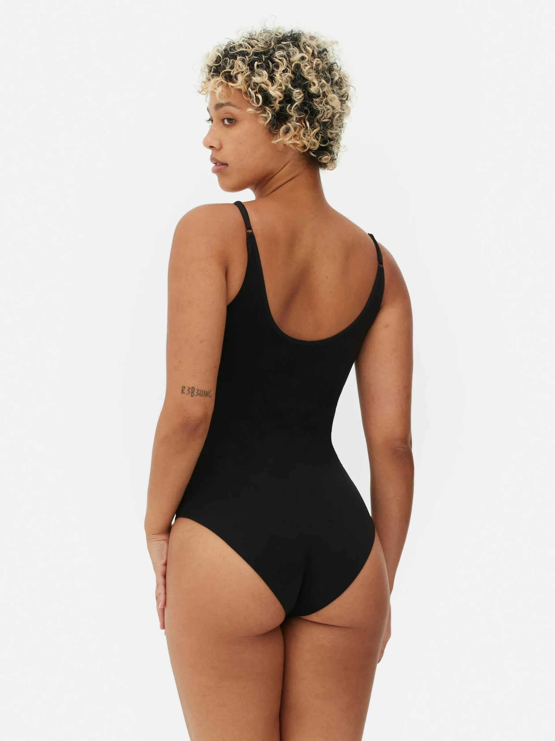 Sous-Vêtements Gainants|Primark Body Amincissant Sans Coutures Noir