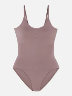 Sous-Vêtements Gainants|Primark Body Décolleté Gainant Sans Coutures Moka