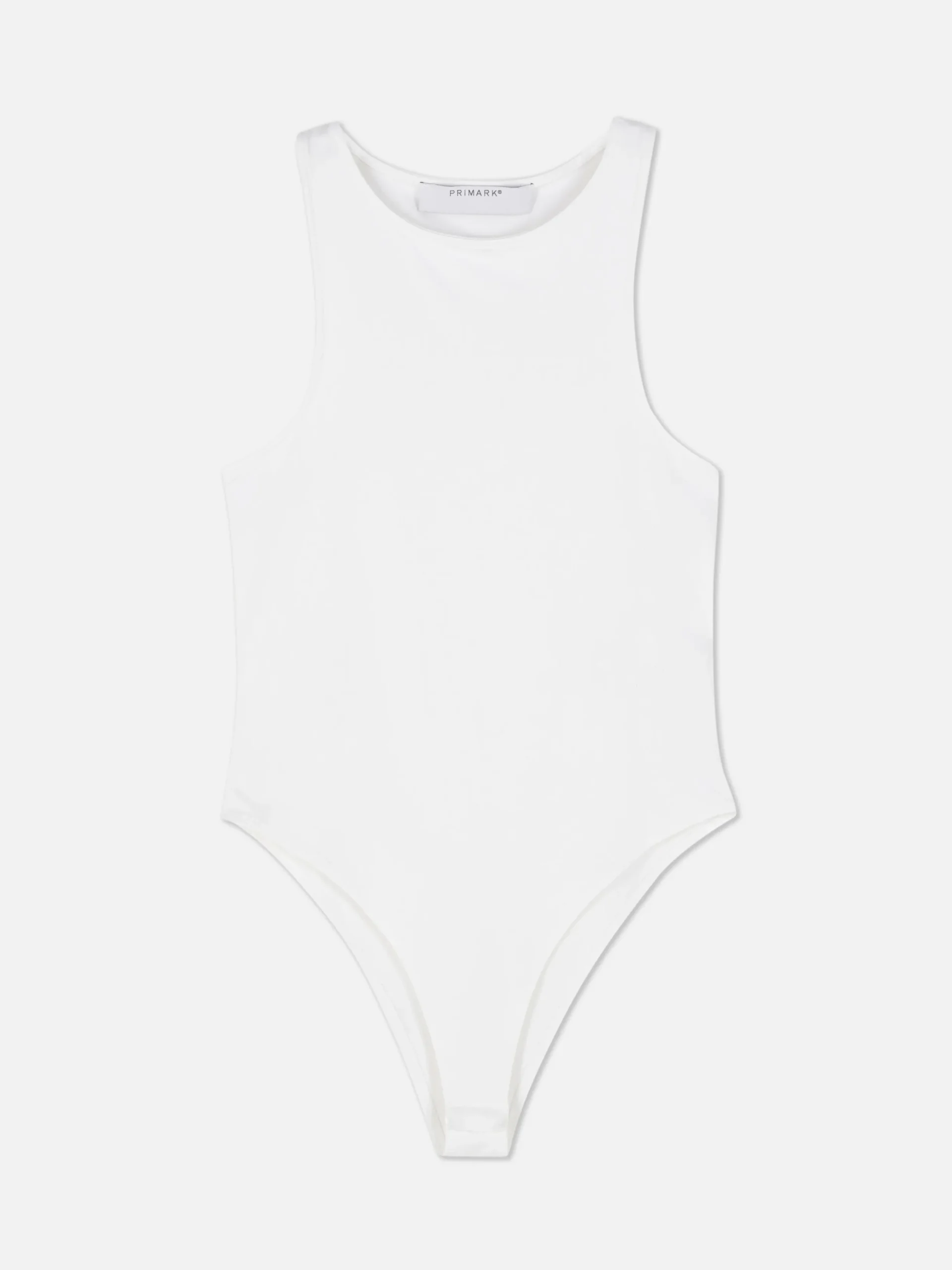 Hauts Et T-Shirts|Primark Body Sans Manches à Col Nageur Blanc