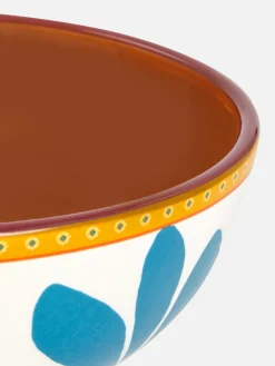 Assiettes, Bols Et Plats|Art De La Table|Primark Bol à Céréales à Motif Floral Stylisé Beige
