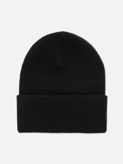Chapeaux, Gants Et Écharpes|Primark Bonnet à Large Revers Noir