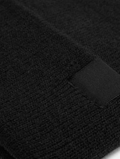 Chapeaux, Gants Et Écharpes|Primark Bonnet En Maille Fine à Revers Noir