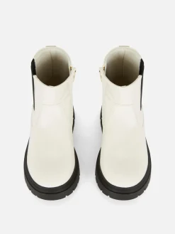 Bottes Et Bottes En Caoutchouc|Primark Bottes à Semelle Crantée Disney Minnie Mouse Beige