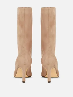 Bottes|Primark Bottes à Talons Aiguilles En Suédine Taupe