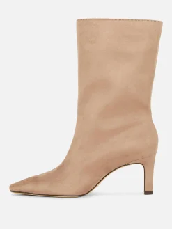 Bottes|Primark Bottes à Talons Aiguilles En Suédine Taupe