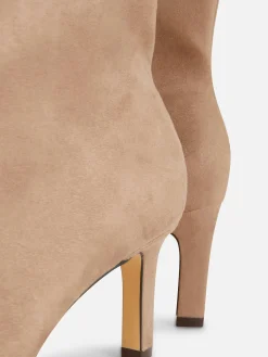 Bottes|Primark Bottes à Talons Aiguilles En Suédine Taupe