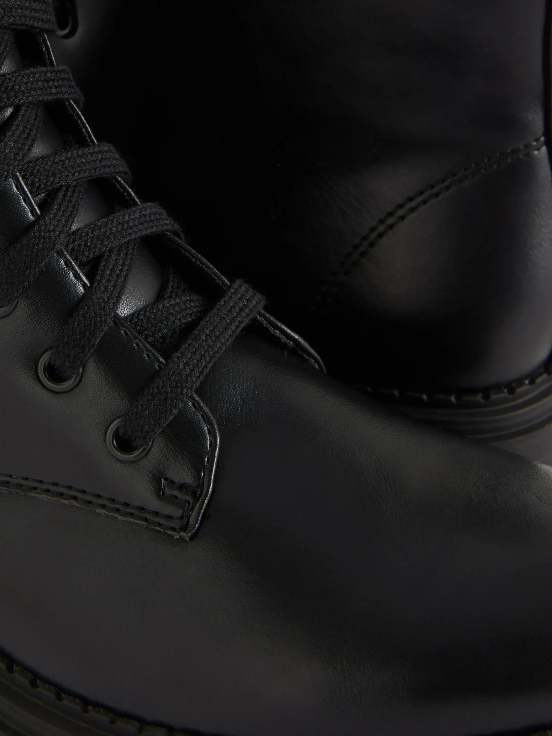 Bottes|Primark Bottes De Motard à Lacets Noir