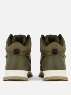 Bottes|Primark Bottes De Randonnée à Lacets Kaki