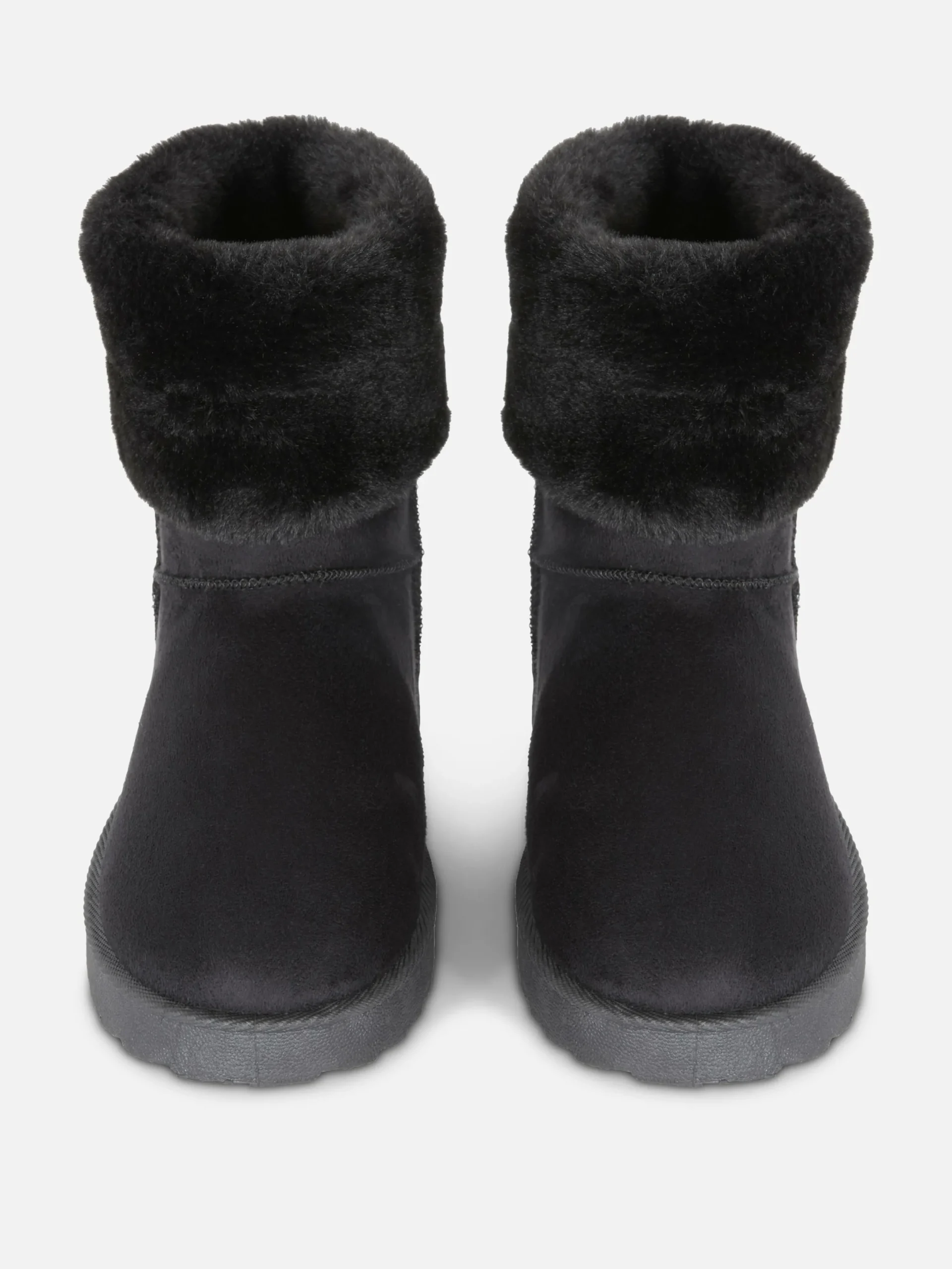 Bottes|Primark Bottes Doublées En Fausse Fourrure Noir