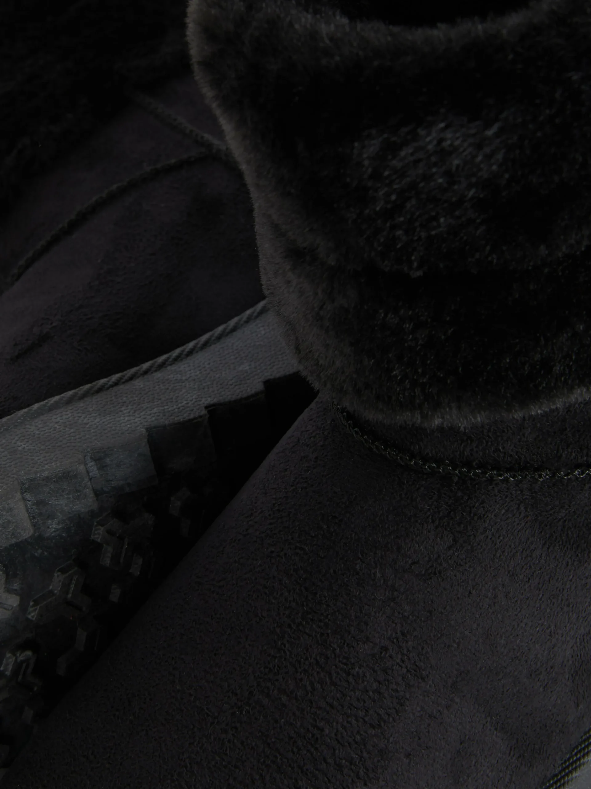 Bottes|Primark Bottes Doublées En Fausse Fourrure Noir
