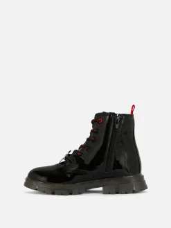 Bottes Et Bottes En Caoutchouc|Primark Bottes Vernies Semelle épaisse Disney Minnie Mouse Noir