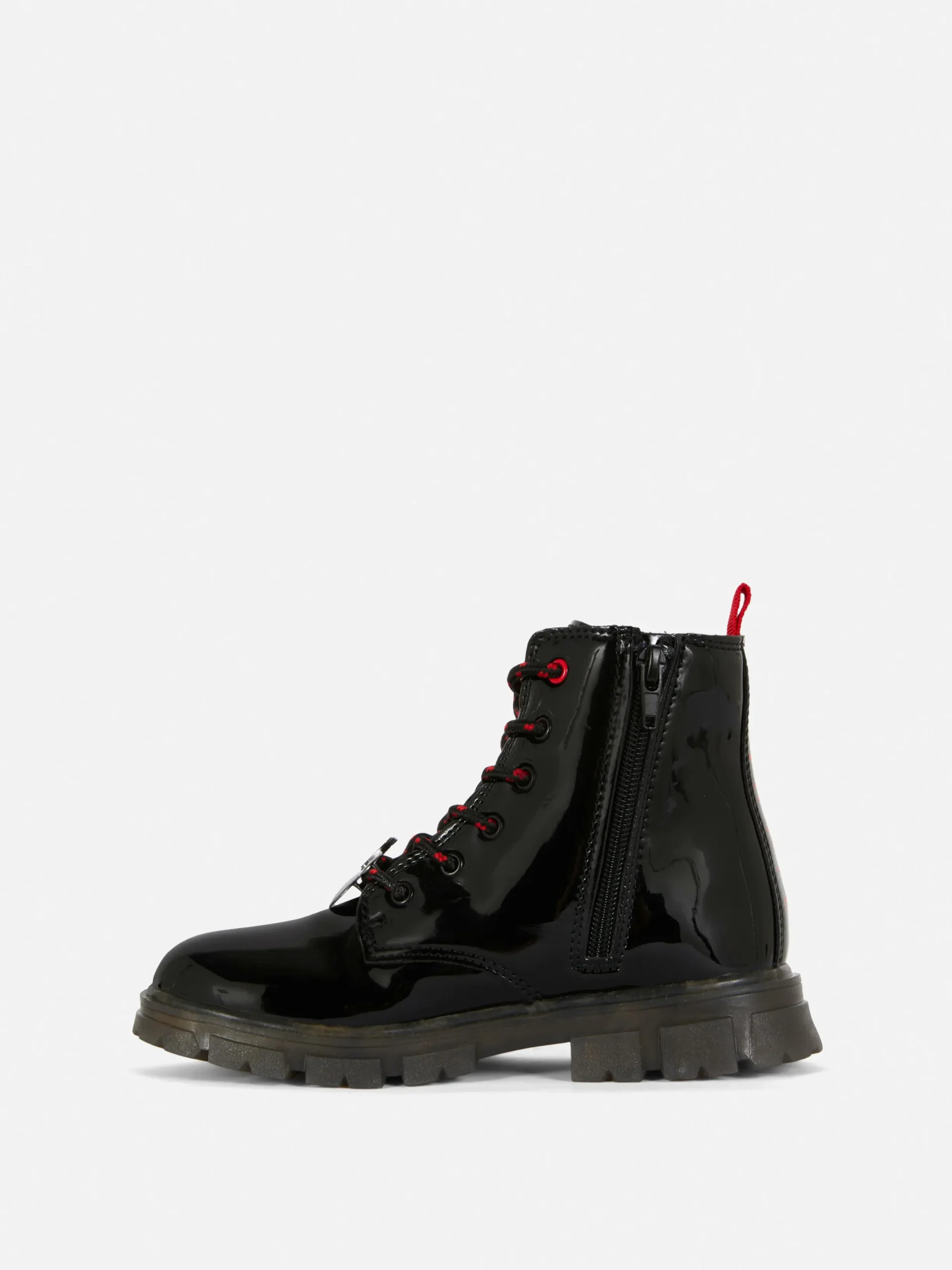 Bottes Et Bottes En Caoutchouc|Primark Bottes Vernies Semelle épaisse Disney Minnie Mouse Noir