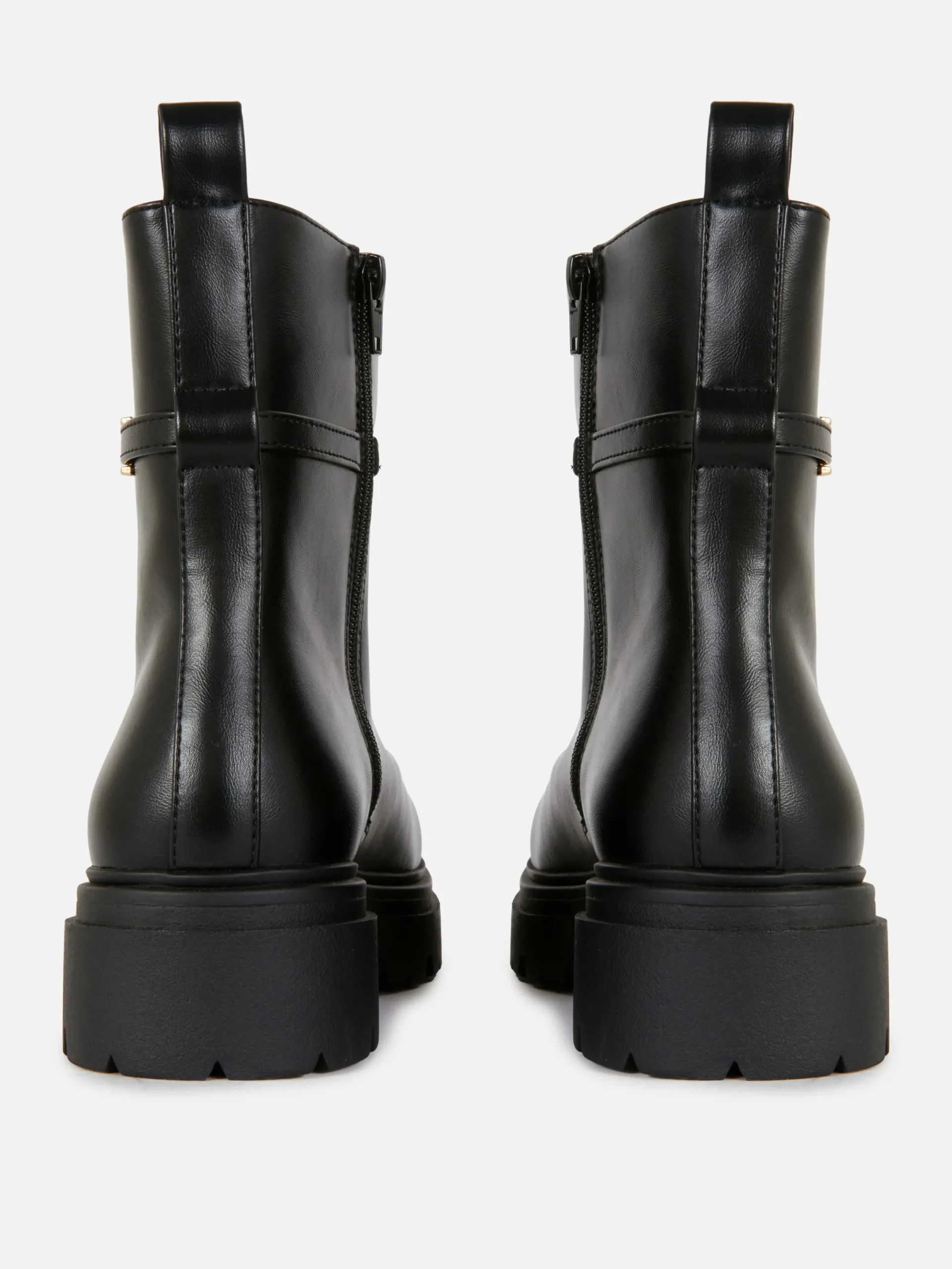 Bottes|Primark Bottines à Boucle Noir