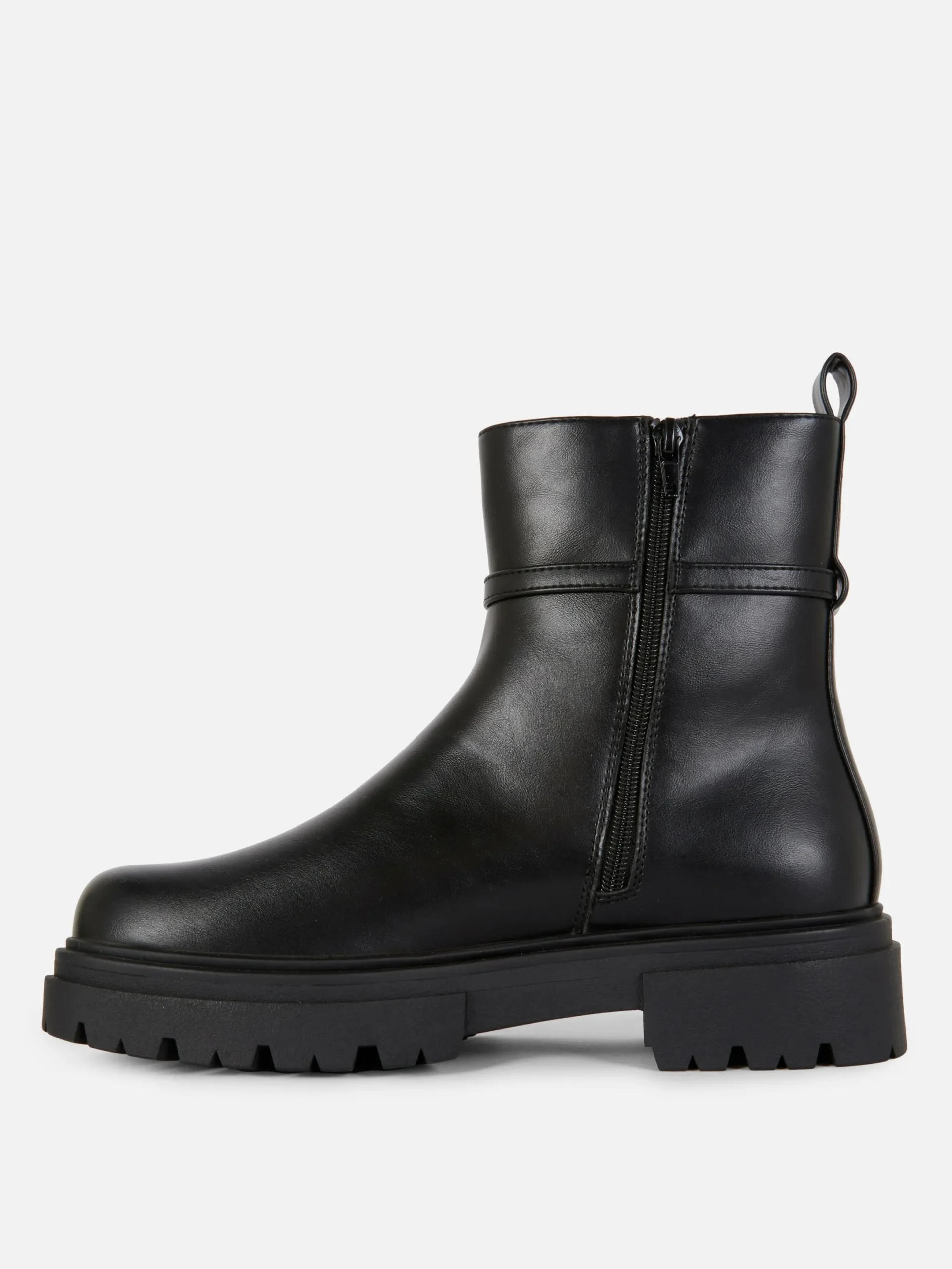 Bottes|Primark Bottines à Boucle Noir