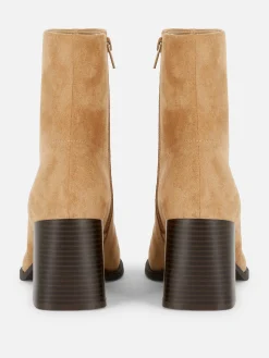 Bottes|Primark Bottines à Talons Sable