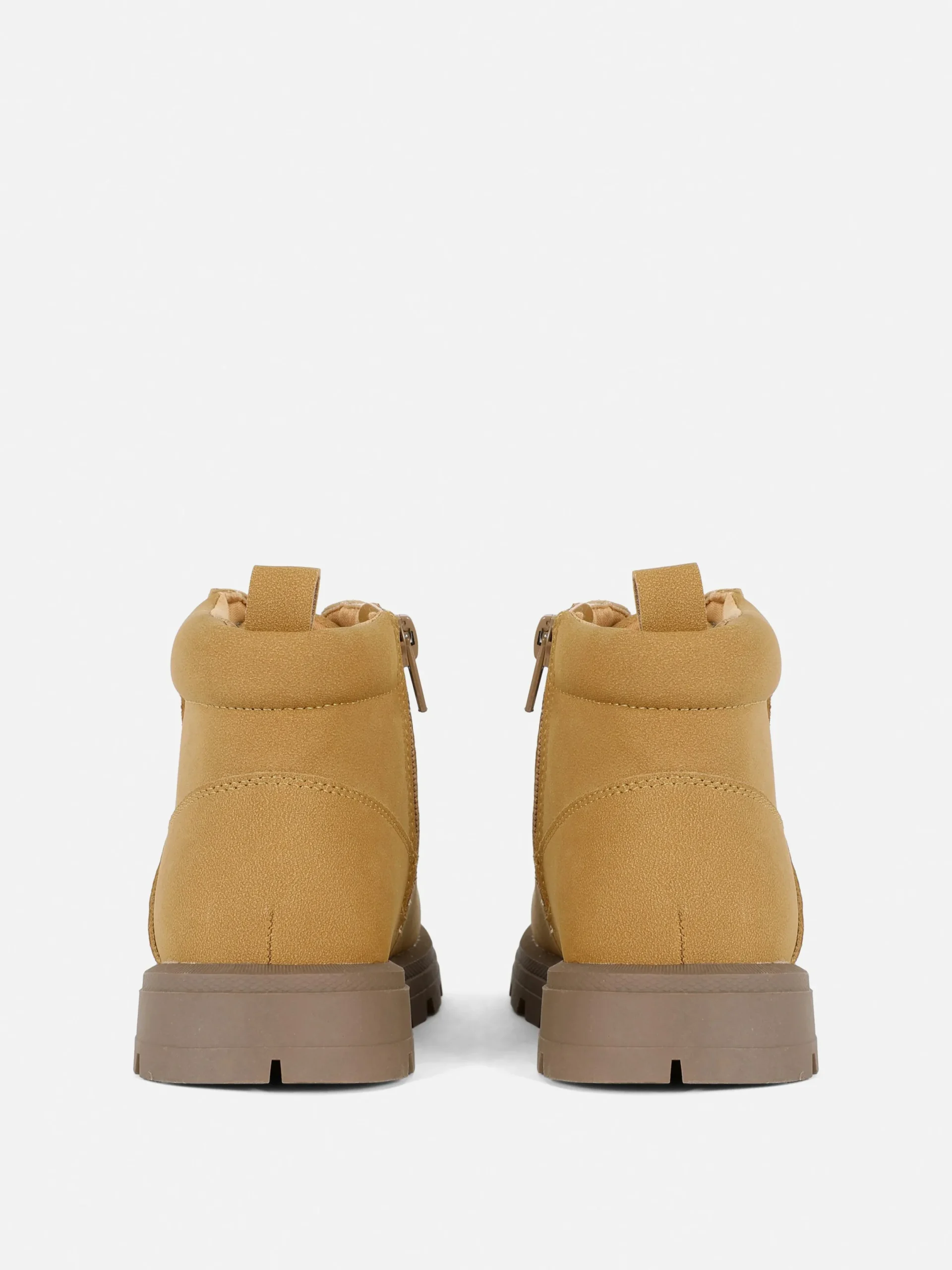 Bottes Et Bottes En Caoutchouc|Primark Bottines De Travail Zippées Fauve