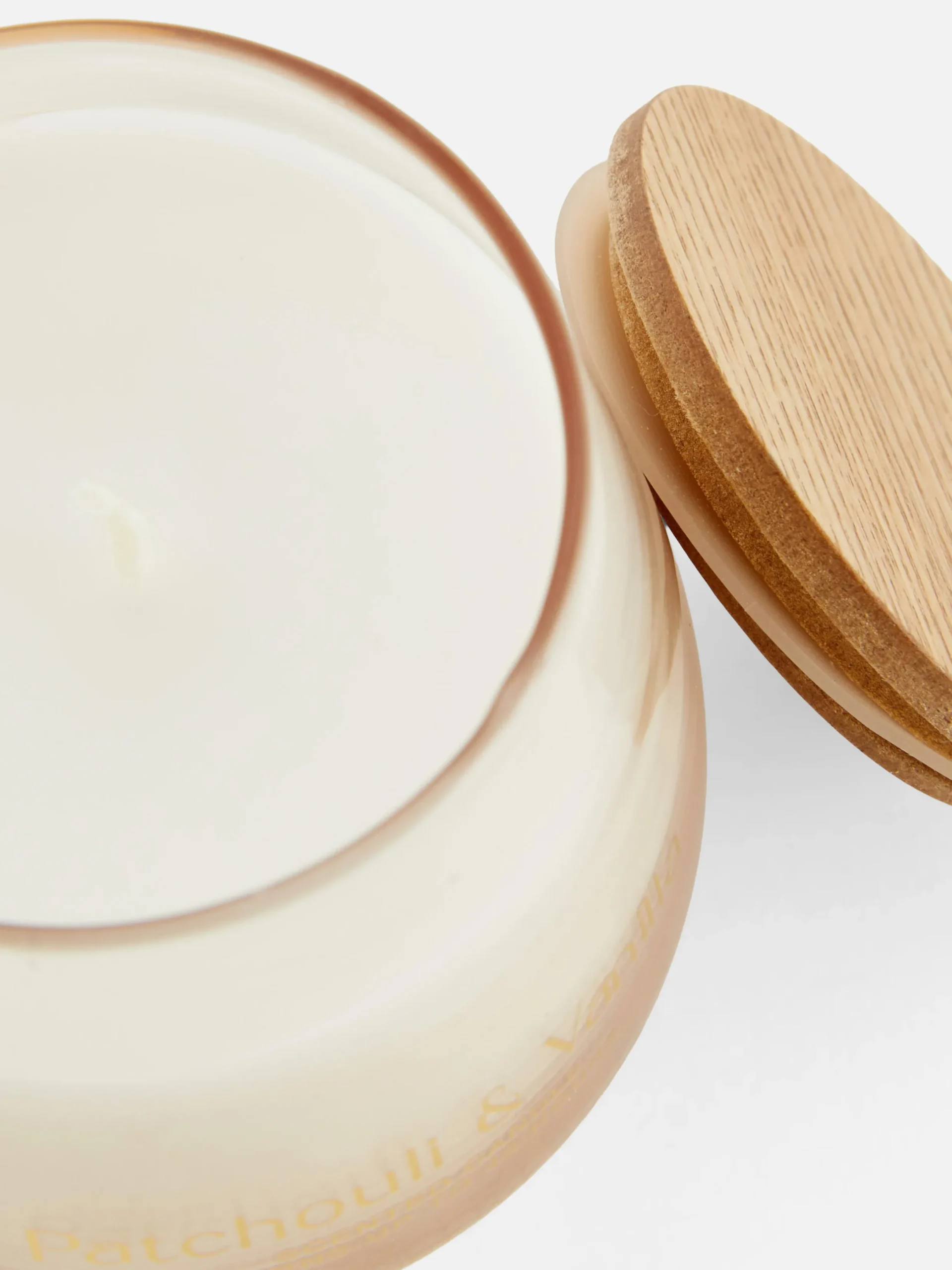 Parfums D'Ambiance|Primark Bougie Parfumée Dans Un Pot En Verre Incurvé Taupe