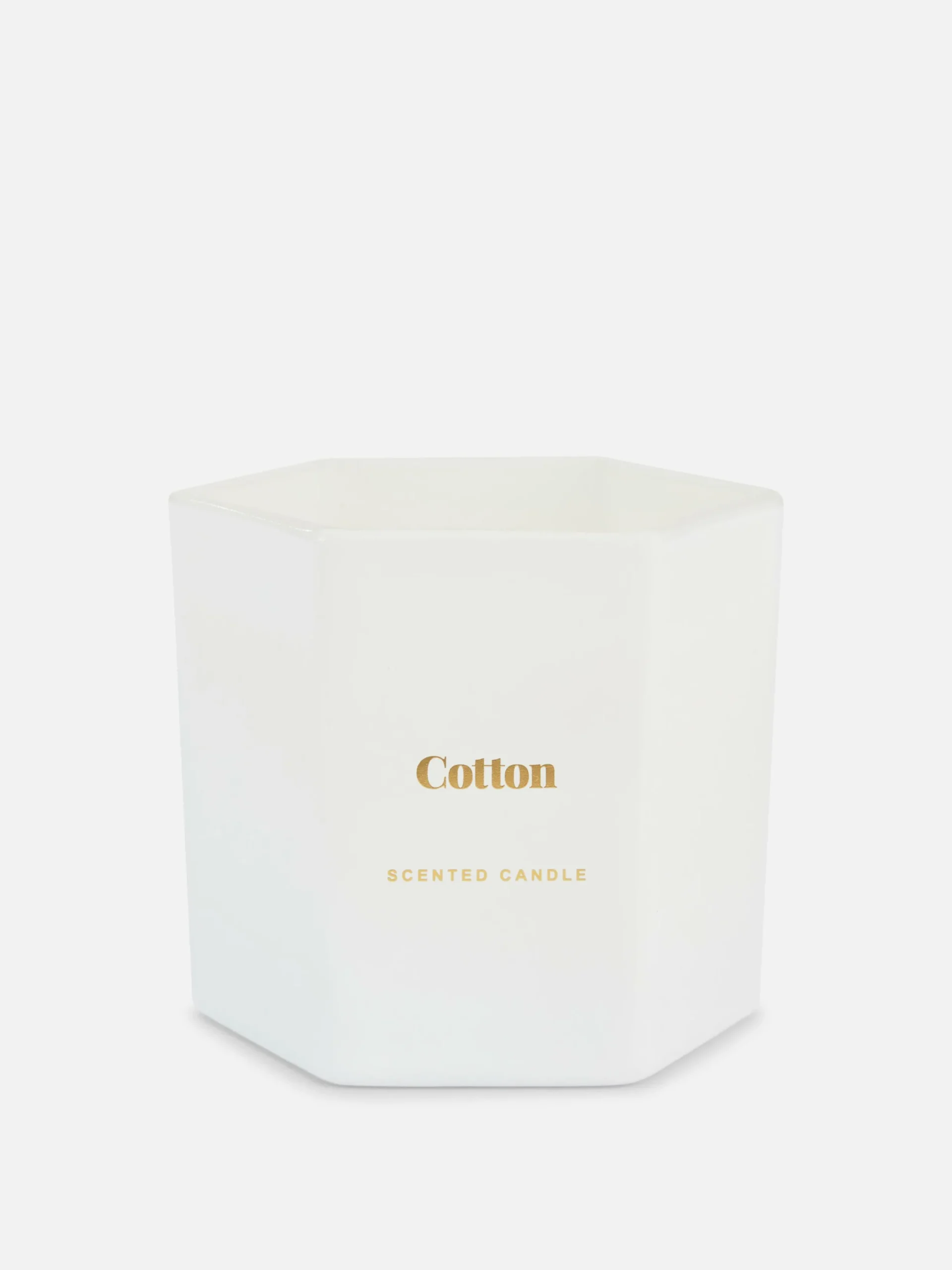 Parfums D'Ambiance|Primark Bougie Votive Hexagonale Parfumée Blanc