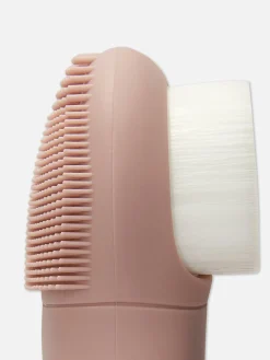 Accessoires De Soins|Primark Brosse De Nettoyage Visage En Silicone Rose