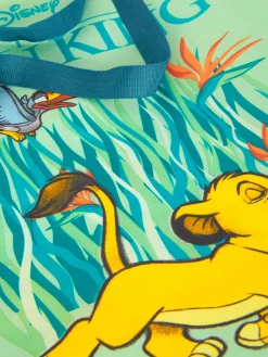 Accessoires Voyages|Primark Cabas Extra-large Disney Le Roi Lion 30e Anniversaire Vert
