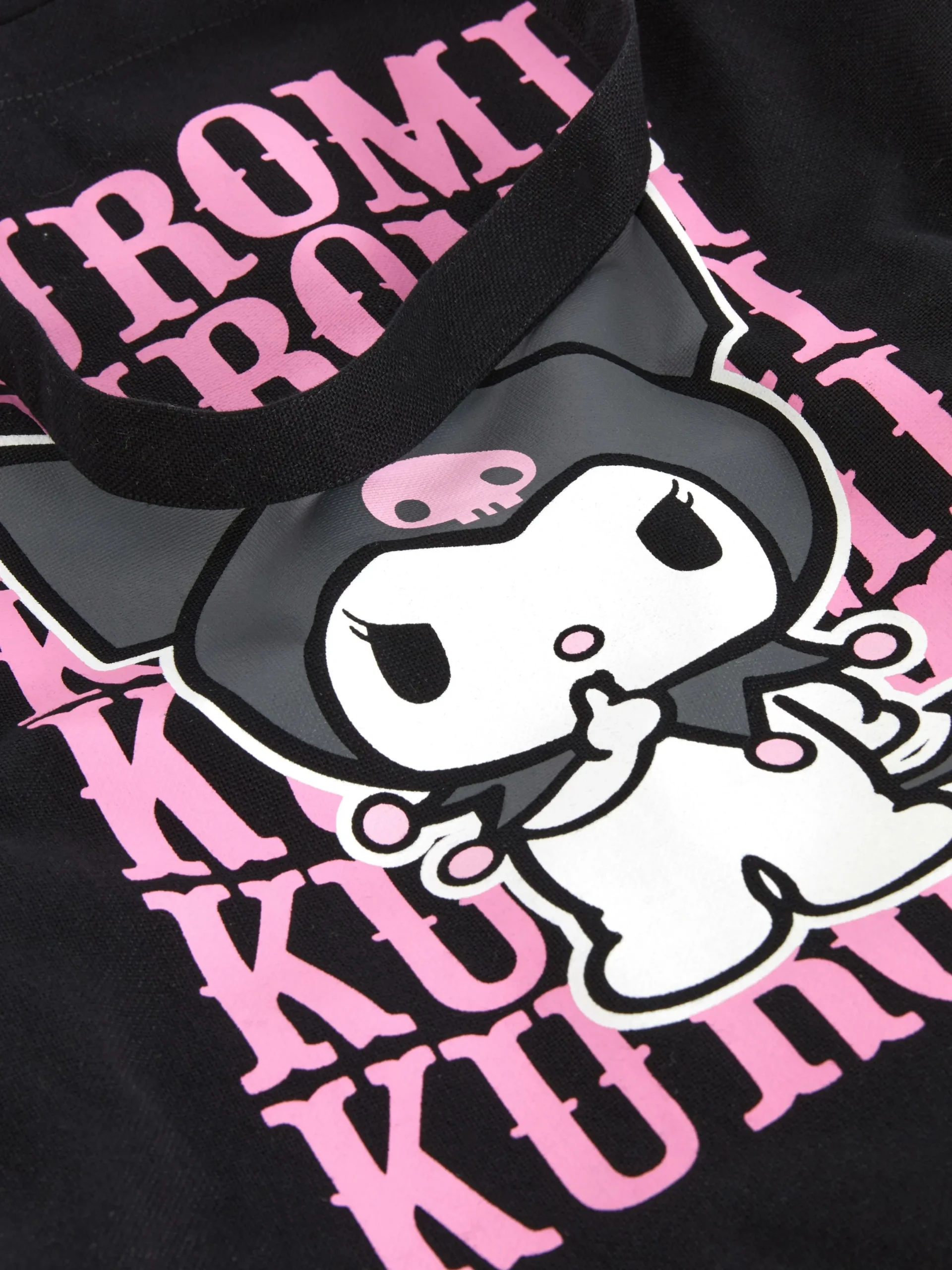 Accessoires Voyages|Primark Cabas Hello Kitty Kuromi Noir