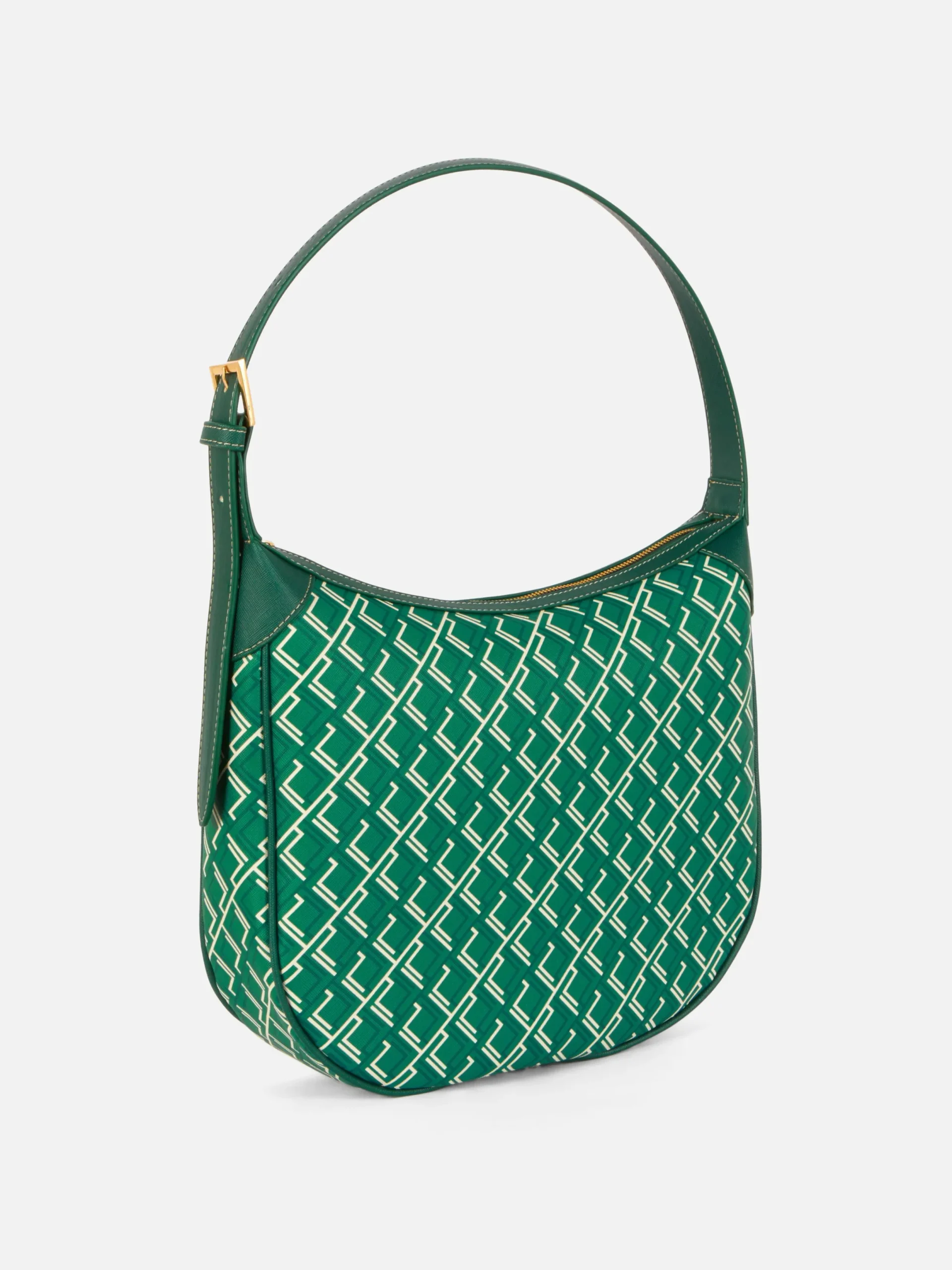Sacs Et Porte-Monnaie|Primark Cabas Large à Monogramme Vert