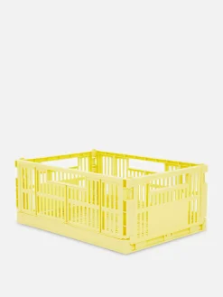 Boîtes Et Paniers|Primark Caisse De Rangement Pliable Jaune clair